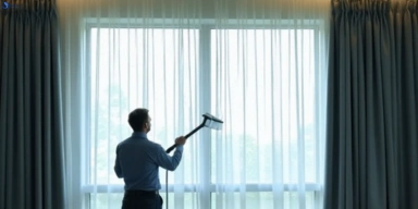 Commercial curtain steam cleaning service parklea-nsw hotels offices